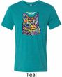 Mens Cat Tee Love Cat Tri Blend Tee