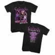 Mens Cinderella '86 World Tour T-shirt - Black