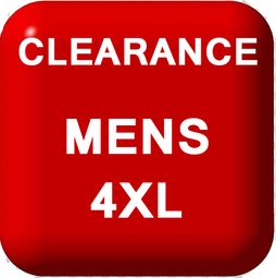 Mens Clearance - 4XL and Up