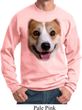 Mens Corgi Sweatshirt Big Corgi Face Sweat Shirt