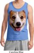 Mens Corgi Tanktop Big Corgi Face Tank Top