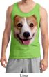 Mens Corgi Tanktop Big Corgi Face Tank Top