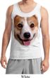 Mens Corgi Tanktop Big Corgi Face Tank Top
