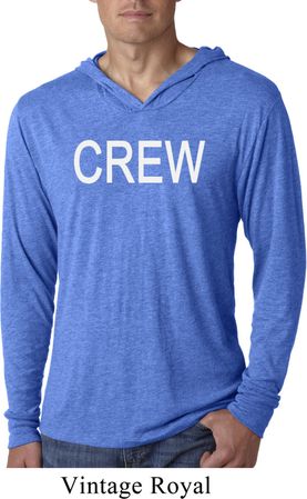 Mens Crew Lightweight Hoodie