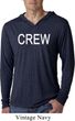 Mens Crew Lightweight Hoodie