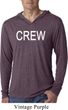 Mens Crew Lightweight Hoodie