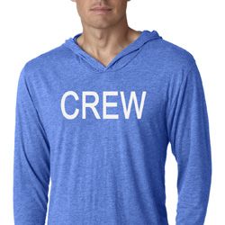 Mens Crew Lightweight Hoodie