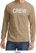 Mens Crew Long Sleeve Shirt