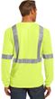 Mens CS401LS Reflective Tape High Visibility Long Sleeve Shirt