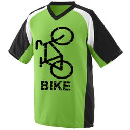 Mens Cycle Moisture-Wicking Performance Bike Shirt