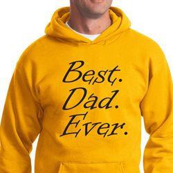 Mens Dad Hoodie Best Dad Ever Black Print Hoody Mens Dad Hoodie Best Dad Ever Black Print Hoody