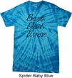 Mens Dad Shirt Best Dad Ever Black Print Spider Tie Dye Tee T-shirt
