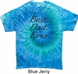 Mens Dad Shirt Best Dad Ever Black Print Tie Dye Tee T-shirt