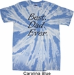 Mens Dad Shirt Best Dad Ever Black Print Twist Tie Dye Tee T-shirt