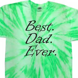 Mens Dad Shirt Best Dad Ever Black Print Twist Tie Dye Tee T-shirt Mens Dad Shirt Best Dad Ever Black Print Twist Tie Dye Tee T-shirt
