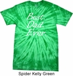Mens Dad Shirt Best Dad Ever White Print Spider Tie Dye Tee T-shirt