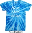 Mens Dad Shirt Best Dad Ever White Print Twist Tie Dye Tee T-shirt