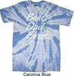 Mens Dad Shirt Best Dad Ever White Print Twist Tie Dye Tee T-shirt