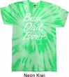 Mens Dad Shirt Best Dad Ever White Print Twist Tie Dye Tee T-shirt