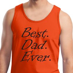 Mens Dad Tanktop Best Dad Ever Black Print Tank Top Mens Dad Tanktop Best Dad Ever Black Print Tank Top