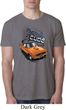 Mens Dodge 1970 Plymouth Hemi Cuda Burnout Shirt