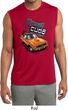Mens Dodge 1970 Plymouth Hemi Cuda Sleeveless Dry Wicking Shirt