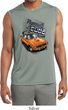 Mens Dodge 1970 Plymouth Hemi Cuda Sleeveless Dry Wicking Shirt