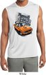 Mens Dodge 1970 Plymouth Hemi Cuda Sleeveless Dry Wicking Shirt