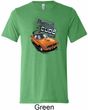 Mens Dodge 1970 Plymouth Hemi Cuda Tri Blend Crewneck Shirt