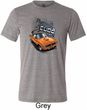 Mens Dodge 1970 Plymouth Hemi Cuda Tri Blend Crewneck Shirt
