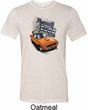 Mens Dodge 1970 Plymouth Hemi Cuda Tri Blend Crewneck Shirt