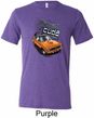 Mens Dodge 1970 Plymouth Hemi Cuda Tri Blend Crewneck Shirt