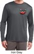 Mens Dodge American Made Muscle Pocket Print Dry Wicking Long Sleeve