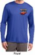 Mens Dodge American Made Muscle Pocket Print Dry Wicking Long Sleeve