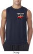 Mens Dodge American Made Muscle Pocket Print Sleeveless Shirt
