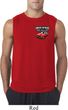 Mens Dodge American Made Muscle Pocket Print Sleeveless Shirt