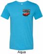 Mens Dodge American Made Muscle Pocket Print Tri Blend Crewneck Shirt