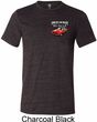 Mens Dodge American Made Muscle Pocket Print Tri Blend Crewneck Shirt