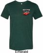 Mens Dodge American Made Muscle Pocket Print Tri Blend Crewneck Shirt