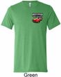 Mens Dodge American Made Muscle Pocket Print Tri Blend Crewneck Shirt