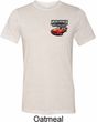 Mens Dodge American Made Muscle Pocket Print Tri Blend Crewneck Shirt