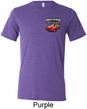 Mens Dodge American Made Muscle Pocket Print Tri Blend Crewneck Shirt