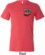 Mens Dodge American Made Muscle Pocket Print Tri Blend Crewneck Shirt