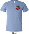 Mens Dodge American Made Muscle Pocket Print Tri Blend V-neck Shirt