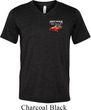 Mens Dodge American Made Muscle Pocket Print Tri Blend V-neck Shirt