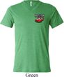 Mens Dodge American Made Muscle Pocket Print Tri Blend V-neck Shirt