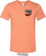 Mens Dodge American Made Muscle Pocket Print Tri Blend V-neck Shirt