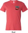 Mens Dodge American Made Muscle Pocket Print Tri Blend V-neck Shirt