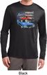 Mens Dodge American Muscle Blue and Red Dry Wicking Long Sleeve Shirt