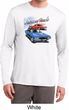 Mens Dodge American Muscle Blue and Red Dry Wicking Long Sleeve Shirt
